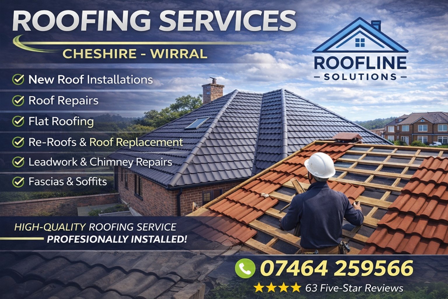 Roofline Solutions Chester website banner